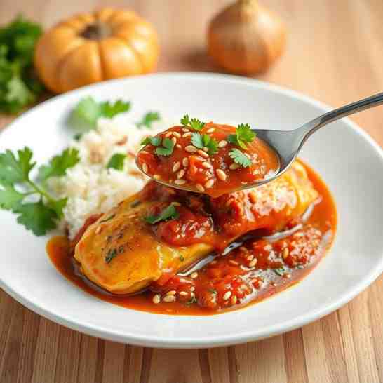 Kuku Paka - Easy Chicken Breast in a Sauce Recipe